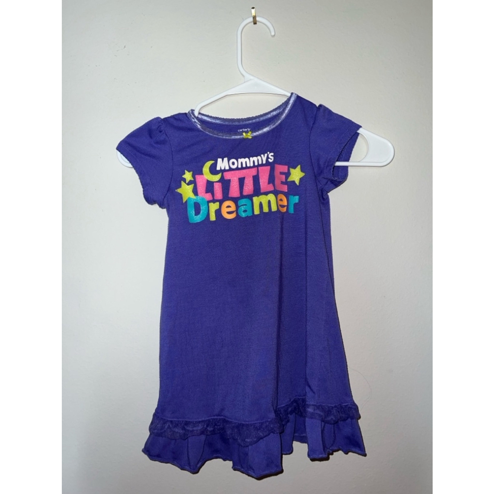 5 for $20 Girls Carter's Purple Nightgown 4T